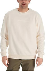 Columbia CSC Basic Bar Split Crew CS0274-190 Krem Erkek Sweatshirt