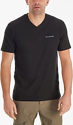 Columbia CSC Basic Sm Logo CS0288 Kısa Kollu V Yaka Erkek Tişört