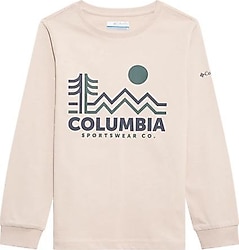 Columbia CSC Branded Timberline CS0446 Uzun Kollu Bisiklet Yaka Çocuk Tişört