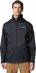 Columbia Glennaker Lake II Rain WM7675-010 Kapüşonlu Siyah Erkek Yağmurluk