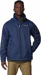 Columbia Glennaker Lake II Rain WM7675-464 Kapüşonlu Lacivert Erkek Yağmurluk