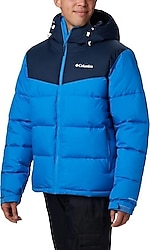 Columbia Iceline Ridge WM0902 Kapüşonlu Erkek Şişme Mont