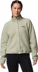 Columbia Jasper Ridge Pebbled AL5610-348 Yeşil Kadın Polar Mont