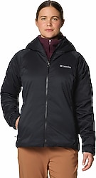 Columbia Kruser Ridge III Plush Softshell WL3248-010 Kapüşonlu Siyah Kadın Mont