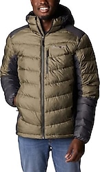 Columbia Labyrinth Loop WO6194-398 Kapüşonlu Yeşil Erkek Şişme Mont