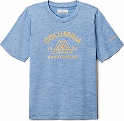 Columbia Mount Echo Graphic AB6637 Kısa Kollu Bisiklet Yaka Çocuk Tişört