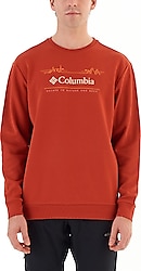 Columbia Nature And Back Crew CS0329-636 Kiremit Erkek Sweatshirt