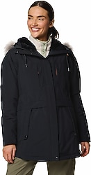 Columbia Payton Pass II Insulated WL7660-010 Kapüşonlu Siyah Kadın Mont