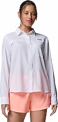 Columbia PFG Castback Woven FL4752 Uzun Kollu Kadın Gömlek