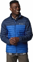 Columbia Silver Falls II WO7726-433 Mavi Erkek Şişme Mont
