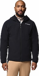 Columbia Silver Leaf Lite WO0604-010 Kapüşonlu Siyah Erkek Mont