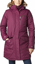 Columbia Suttle Mountain Long Insulated WL0885 Kapüşonlu Kadın Mont