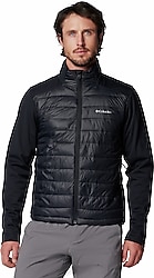 Columbia Tech Hybrid WO7913-010 Siyah Erkek Softshell Mont