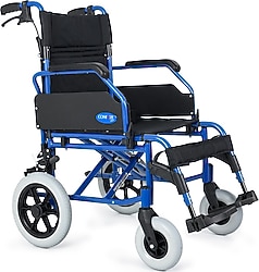 Comfort Plus DM-337 Mavi Manuel Tekerlekli Sandalye