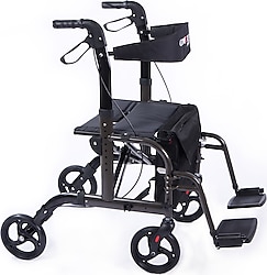 Comfort Plus DM-9124 Lüx Ayak Pedallı Alüminyum Rolatör
