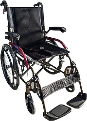 Comfort Plus GK863LABJ-20 Jet Black Transfer Tekerlekli Sandalye