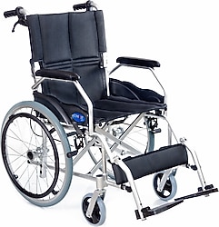 Comfort Plus KY863LAJ-A20 Füme Refakatçı Tekerlekli Sandalye