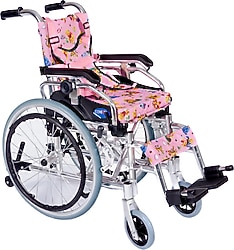 Comfort Plus KY980LQ-30 Alüminyum Pembe Pediatrik Tekerlekli Sandalye