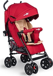Comfymax Tam Yatar Dark Red Baston Bebek Arabası