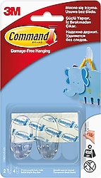 3M Command 17092 Küçük Boy Şeffaf Askı