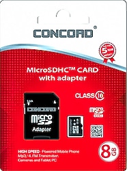 Concord C-M8 Class 10 8 GB Micro SD Kart