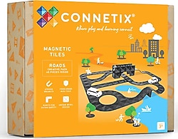 Connetix Creative Roads Pack 48 Parça Manyetik Bloklar