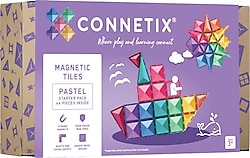 Connetix Pastel 64 Parça Manyetik Bloklar Başlangıç Seti