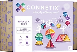 Connetix Pastel Shape Expansion 48 Parça Manyetik Bloklar
