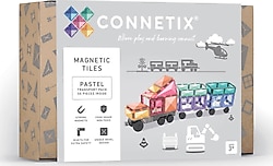 Connetix Pastel Transport Pack 50 Parça Manyetik Bloklar
