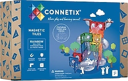 Connetix Rainbow Ball Run Expansion 66 Parça Manyetik Bloklar