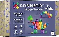 Connetix Rainbow Mini 24 Parça Manyetik Bloklar