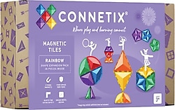 Connetix Rainbow Shape Expansion 36 Parça Manyetik Bloklar