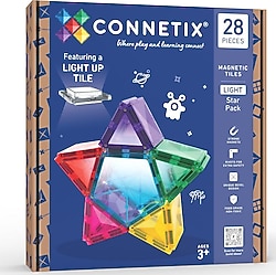 Connetix Star Light Pack 28 Parça Manyetik Bloklar