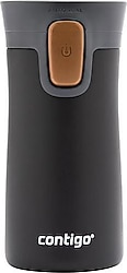 Contigo Pinnacle Vakumlu Siyah-Karamel 300 ml Termos Bardak