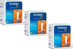 Contour TS 50'li 3 Paket Şeker Ölçüm Çubuğu