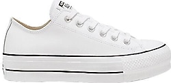 Converse Chuck Taylor All Star Leather Lift Low Platform 561680C Beyaz Sneaker