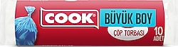 Cook Büyük Boy Çöp Poşeti 10'lu