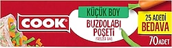 Cook Küçük Boy Buzdolabı Poşeti 70'li