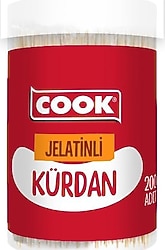 Cook Jelatinli Bambu Kürdan 200'lü
