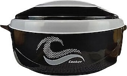 Cooker CKR-3149 Siyah 1 lt Paslanmaz Çelik Yemek Termosu