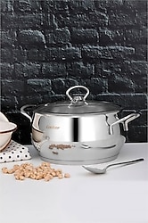 Cooker Lara CKR457 20 cm Derin Çelik Tencere
