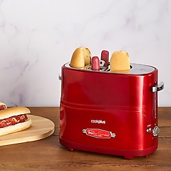 Cookplus Mutfaksever 2'li Sosisli Sandviç (Hot Dog) Yapma Makinesi