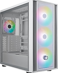 Cooler Master MasterBox 600 MB600-WGNN-S00 ARGB Fanlı Beyaz E-ATX Bilgisayar Kasası