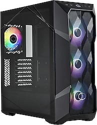 Cooler Master MasterBox TD500 V2 TD500V2-KGNN85-STU ARGB Fanlı Siyah 850 W E-ATX Oyuncu Kasası