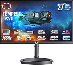 Cooler Master Tempest GP2711 27" 1 ms Pivot Oyuncu Monitörü