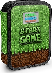 Coral High 11154 High Craft Desenli Çift Katlı Kalemlik