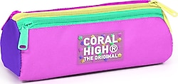 Coral High 11176 Renkli 3 Bölmeli Kalemlik