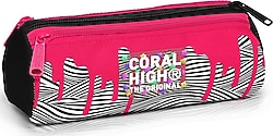 Coral High 11178 Desenli 3 Bölmeli Kalemlik