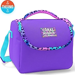 Coral High 11772 Leopar Desenli Termoslu Beslenme Çantası