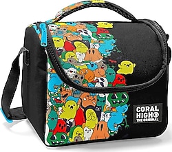 Coral High 11790 Karikatür Desenli Termoslu Beslenme Çantası